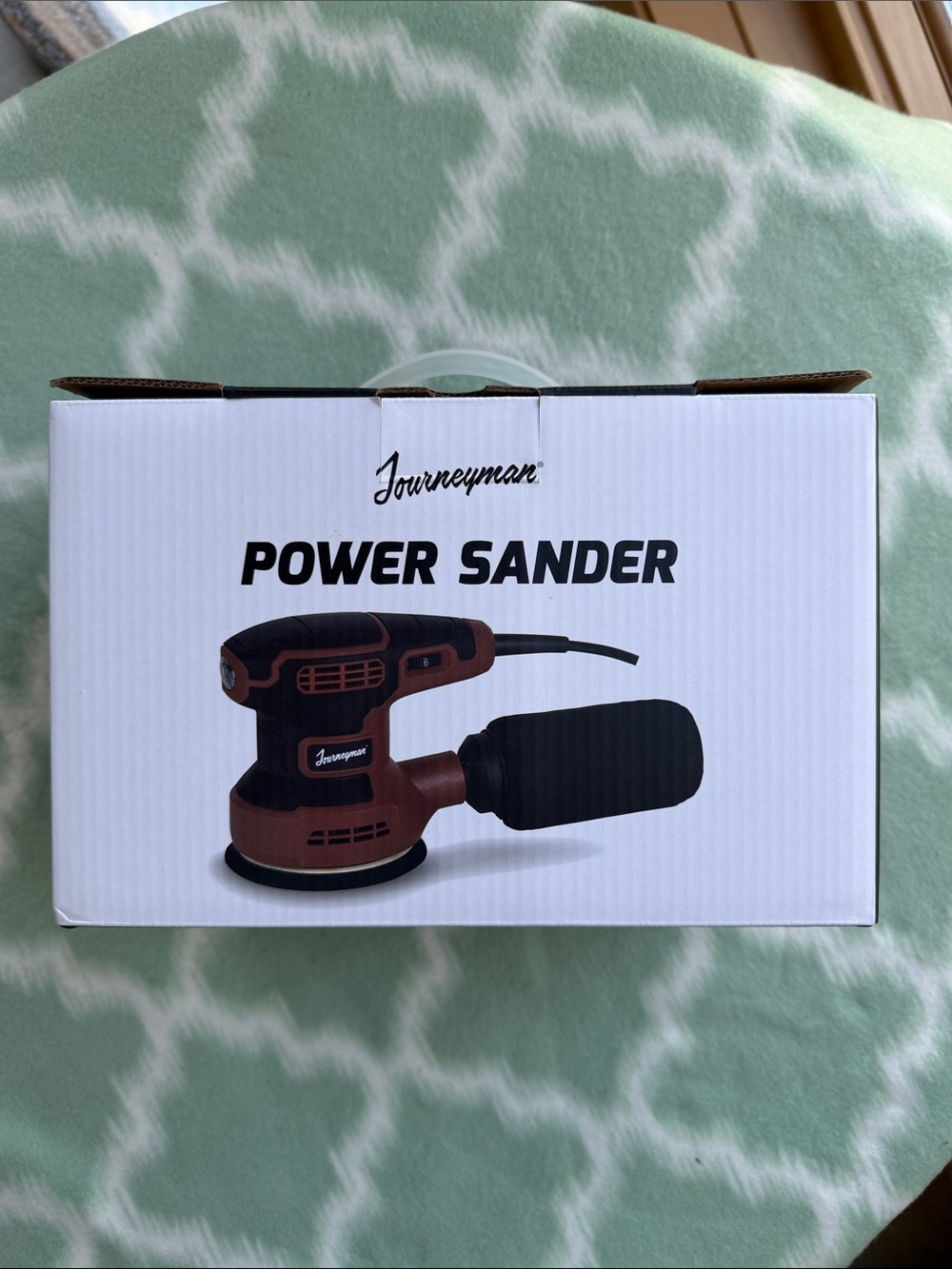 NEW Journeyman Power Sander - Red and Black